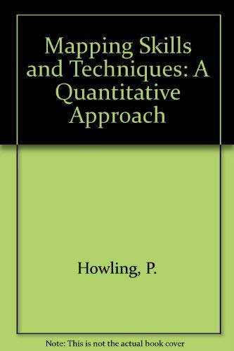 9780050028452: Mapping Skills and Techniques: A Quantitative Approach