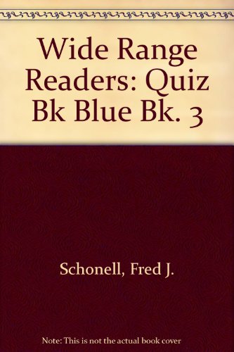 Stock image for Wide Range Readers: Quiz Bk Blue Bk. 3 for sale by Phatpocket Limited