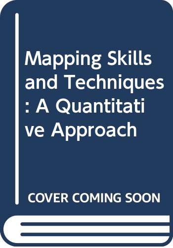9780050031384: Mapping Skills and Techniques: A Quantitative Approach