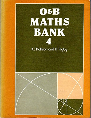 Stock image for O & B Maths Bank for sale by dsmbooks