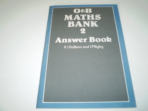 9780050032480: Mathematics Bank: Ans Bk. 2