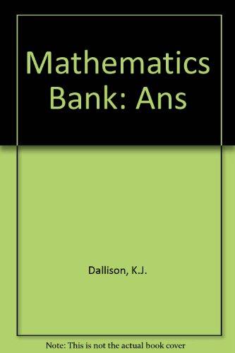 9780050032503: Mathematics Bank: Ans Bk. 4