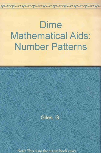 Stock image for Dime Mathematical Aids: Number Patterns v.1 for sale by medimops