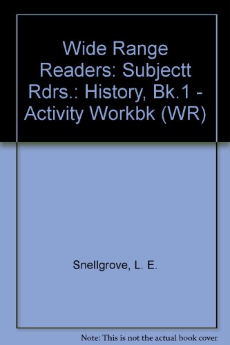 9780050033050: Wide Range Readers: Subjectt Rdrs.: History, Bk.1 - Activity Workbk (WR)