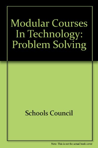 Beispielbild fr Problem Solving (Modular courses in technology) zum Verkauf von WorldofBooks