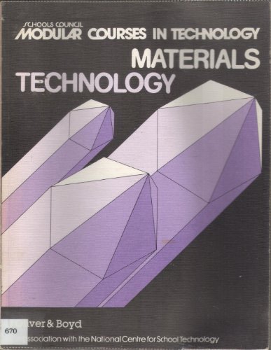 Beispielbild fr Materials Technology (Modular courses in technology) zum Verkauf von WorldofBooks