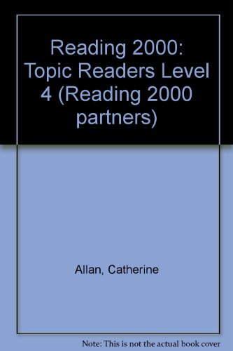 Stock image for Reading 2000 Topic Readers: Level Four, Book 1: Myths and Mysteries (Reading 2000 Partners) for sale by MusicMagpie