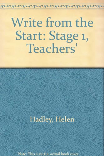 9780050039502: Write from the Start: Stage 1, Teachers'