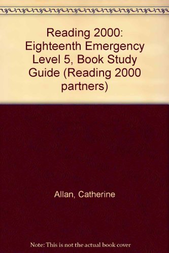 Stock image for Eighteenth Emergency" (Level 5, Book Study Guide) (Reading 2000 partners) for sale by Reuseabook