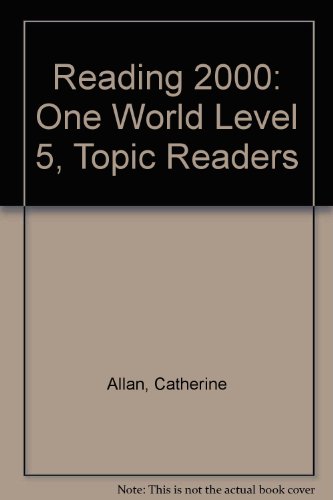 Stock image for One World?: Topic Reader Level 5 (Reading 2000) for sale by MusicMagpie