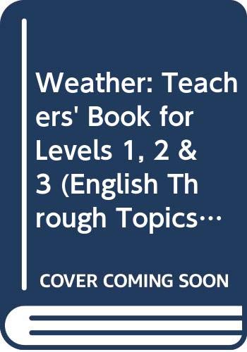9780050050644: Teachers' Book for Levels 1, 2 & 3 (English Through Topics S.)