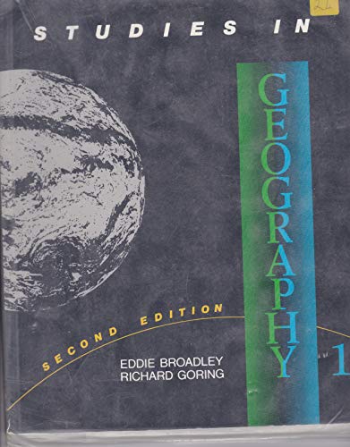 9780050051290: Studies in Geography