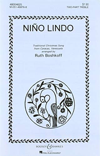 9780051468769: Nio Lindo: Traditional Christmas Song from Caracas, Venezuela. children's choir or women's choir (SS), piano and glockenspiel. Partition de chœur.
