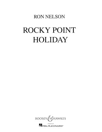 9780051635826: Rocky Point Holiday: QMB 358. Wind band. Partition.