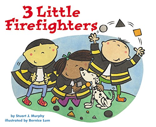 9780060001186: 3 Little Firefighters (Mathstart. Level 1)