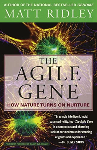 Beispielbild fr The Agile Gene: How Nature Turns on Nurture zum Verkauf von SecondSale