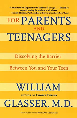 9780060007997: For Parents and Teenagers: Dissolving the Barrier Between You and Your Teen