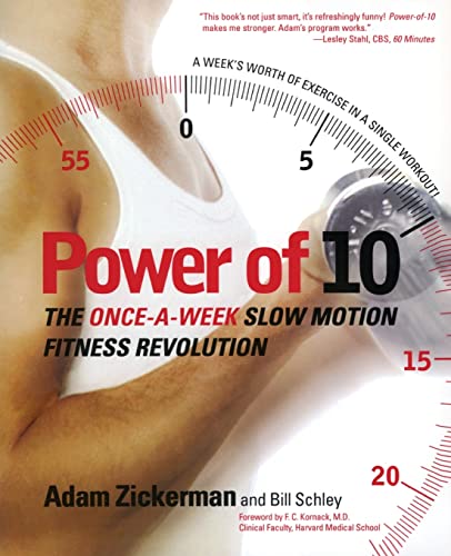 Stock image for Power of 10: The Once-A-Week Slow Motion Fitness Revolution (Harperresource Book) for sale by Gulf Coast Books