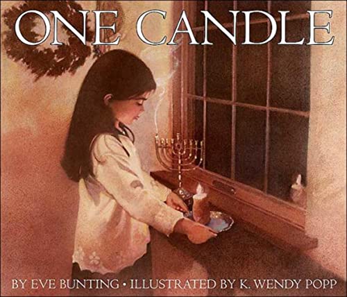 Stock image for One Candle: A Hanukkah Holiday Book for Kids for sale by Gulf Coast Books