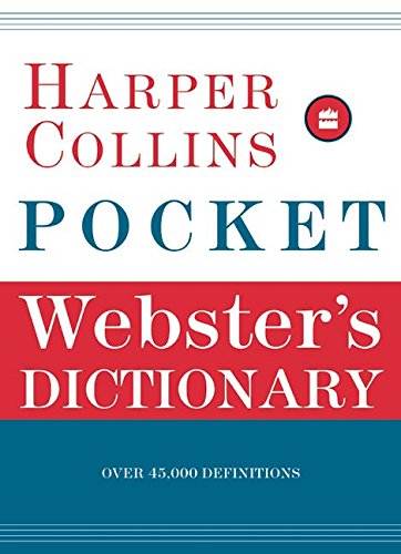 Stock image for HarperCollins Pocket Webster's Dictionary for sale by Jenson Books Inc