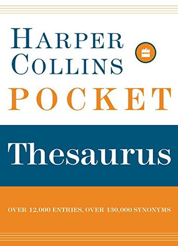 9780060085698: Harpercollins Pocket Thesaurus (Harpercollins Pocket English Dictionaries)