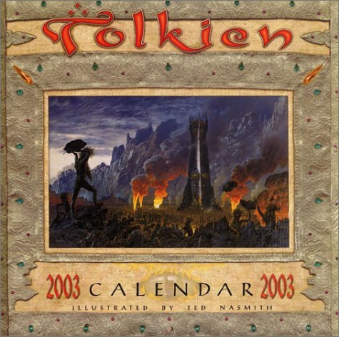 9780060086565: 2003 TOLKIEN J.R.R. WALL CALENDAR