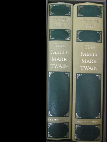 Stock image for The Family Mark Twain Volume II for sale by Virginia Martin, aka bookwitch