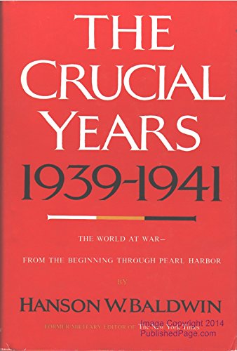 Stock image for The Crucial Years for sale by Better World Books