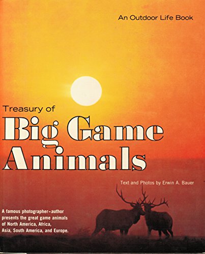 Beispielbild fr A TREASURY OF BIG GAME ANIMALS zum Verkauf von Virginia Martin, aka bookwitch