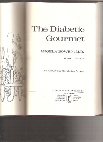 Beispielbild fr The Diabetic Gourmet zum Verkauf von Better World Books