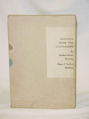 Sonnets from the Portuguese (9780060105556) by Browning, Elizabeth Barrett