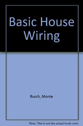 Imagen de archivo de Basic House Wiring a la venta por JB Books