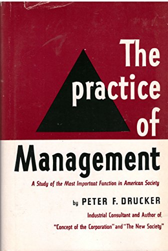 9780060110956: The Practice of Management