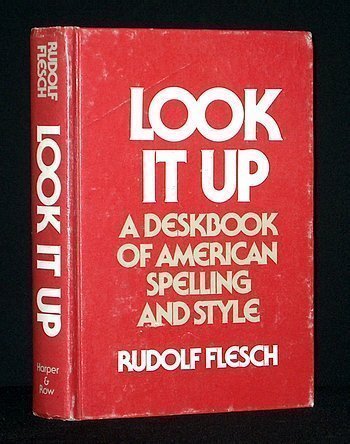 9780060112929: Look It Up: A Deskbook of American Spelling and Style