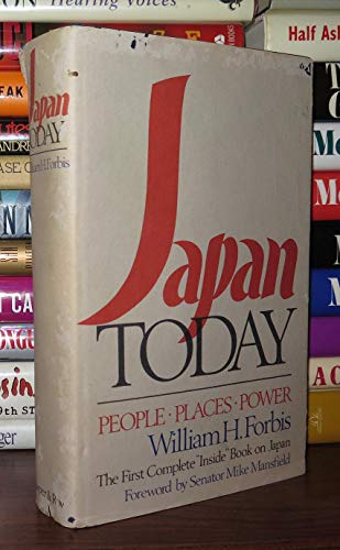 Beispielbild fr Japan Today : People Places Power zum Verkauf von Kennys Bookshop and Art Galleries Ltd.