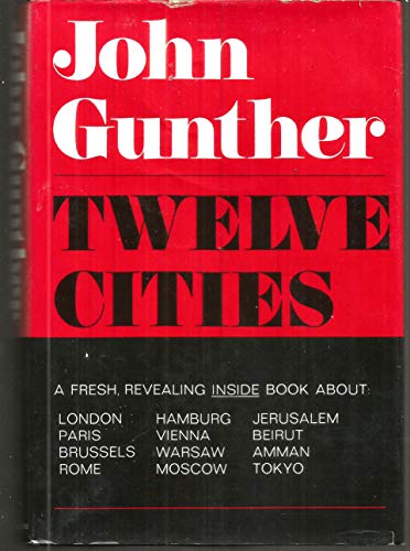 Stock image for Twelve Cities. for sale by Better World Books: West