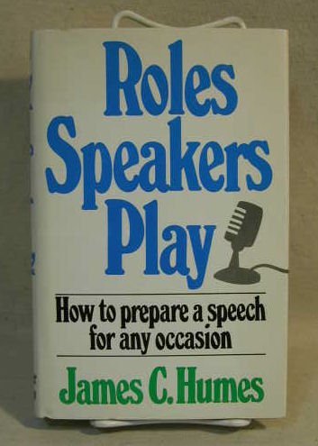 Beispielbild fr Roles speakers play zum Verkauf von Wonder Book
