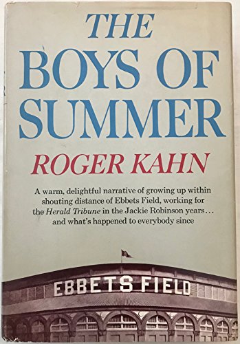 9780060122393: The Boys of Summer by Roger Kahn (1972-08-01)