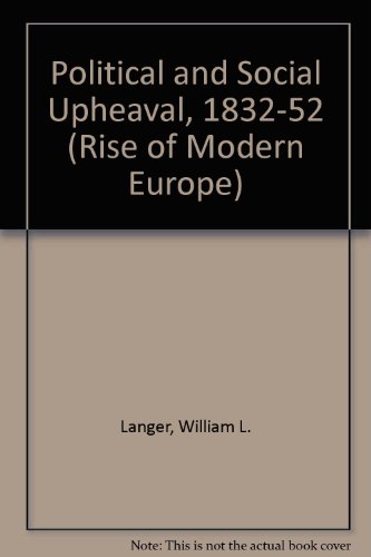 9780060124922: Political and Social Upheaval, 1832-52