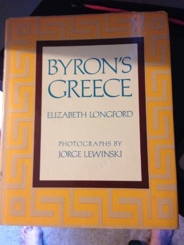 Stock image for Byron's Greece for sale by Wonder Book