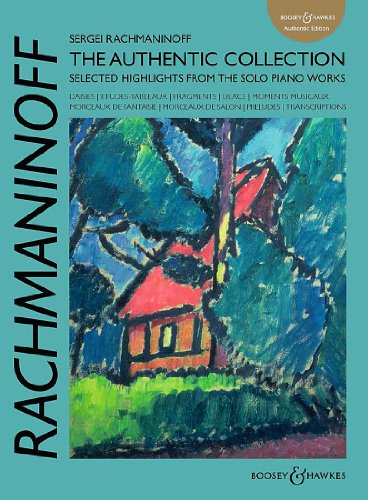 Imagen de archivo de Rachmaninoff: The Authentic Collection - Selected Highlights from the Solo Piano Works - Russian Piano Classics - Piano - ( BH 12759 ) a la venta por Revaluation Books