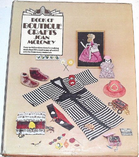 Beispielbild fr Book of Boutique Crafts zum Verkauf von Better World Books