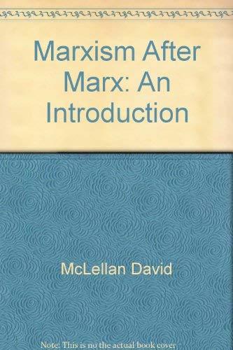 9780060130268: Title: Marxism after Marx An introduction