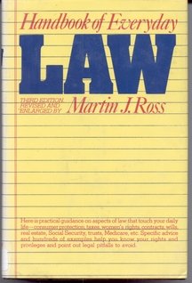 9780060136567: Handbook of everyday law