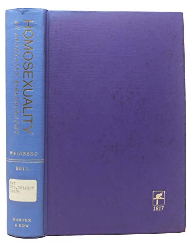 Beispielbild fr Homosexuality : An Annotated Bibliography zum Verkauf von Better World Books