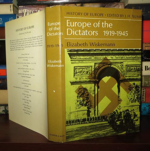 9780060146924: Europe of the Dictators 1919 - 1945