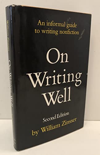 9780060148041: On Writing Well: An Informal Guide to Writing Nonfiction