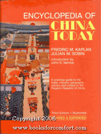 Stock image for Encyclopedia of China Today for sale by Wonder Book