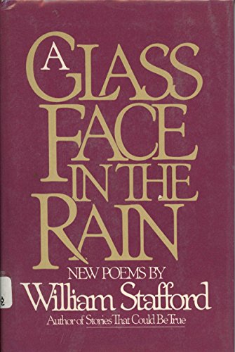 Imagen de archivo de A Glass Face in the Rain a la venta por SecondSale
