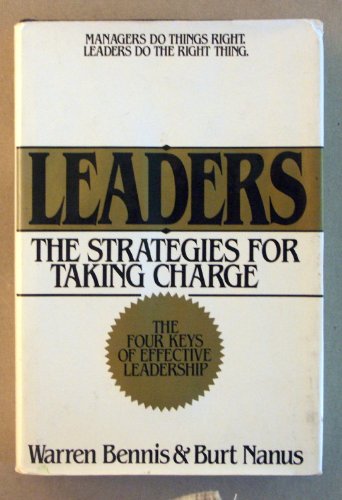 Stock image for Leaders: The Strategies for Taking Charge for sale by ThriftBooks-Dallas